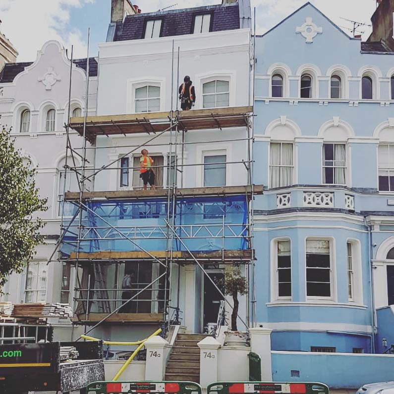 Notting Hill exterior facade works